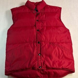 Lands' End Men's Bold Red Vest